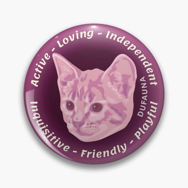 Item preview, Pink Beloved Cat Personality designed and sold by DuFauna.