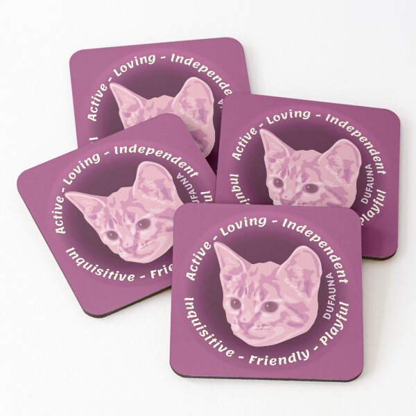 Item preview, Pink Beloved Cat Personality designed and sold by DuFauna.