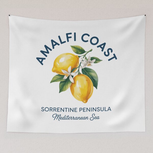 Item preview, Amalfi Coast Italy Sorrento Capri Lemons designed and sold by SlogariArt.