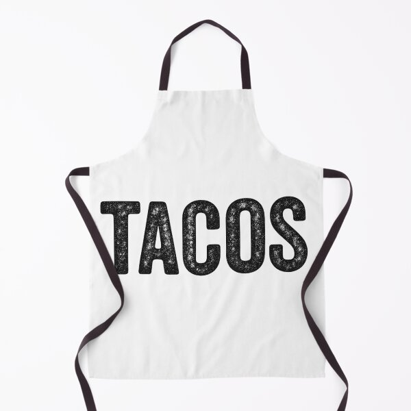 Item preview, TACOS Distressed Text – Grunge Food Lover Design designed and sold by The Sandy Design Store.