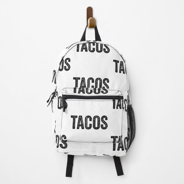 Item preview, TACOS Distressed Text – Grunge Food Lover Design designed and sold by The Sandy Design Store.