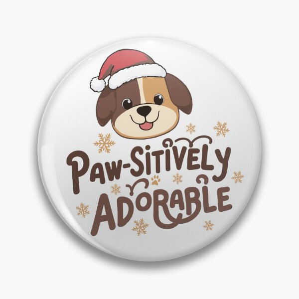 Item preview, Paw-Sitively Adorable Holiday Dog T-Shirt Design designed and sold by DavidTeeStudio.