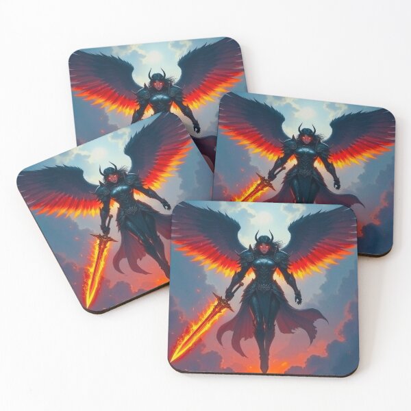 Item preview, Wrath of the Fallen Seraph designed and sold by Paper Punch Press.
