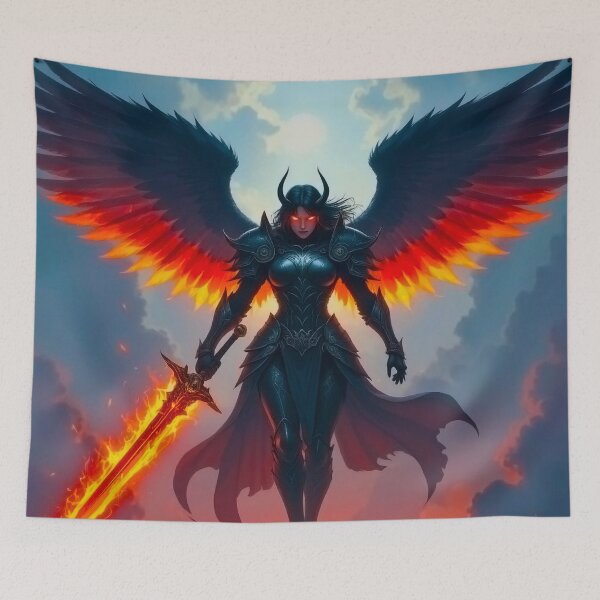 Item preview, Wrath of the Fallen Seraph designed and sold by Paper Punch.