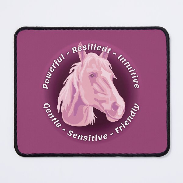 Item preview, Pink Beloved Horse Personality designed and sold by DuFauna.