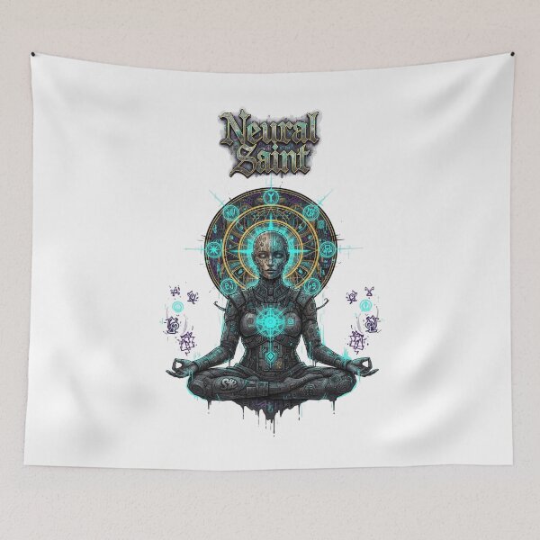 Item preview, Neural Saint designed and sold by SketchNStyle.