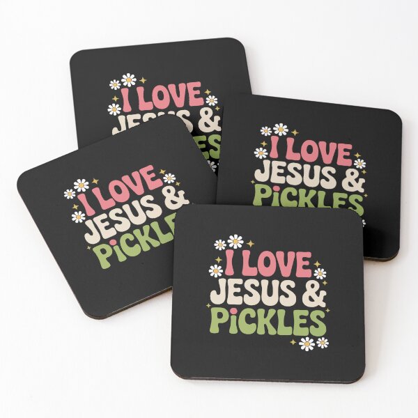 Item preview, I Love Jesus & Pickles' designed and sold by jkrphoto.