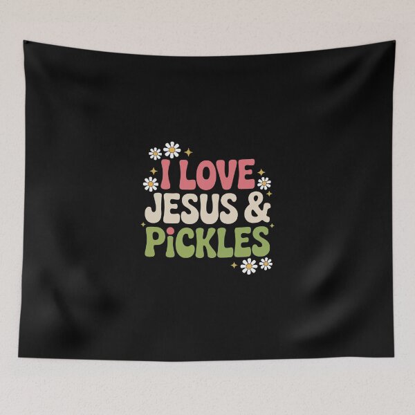 Item preview, I Love Jesus & Pickles' designed and sold by jkrphoto.