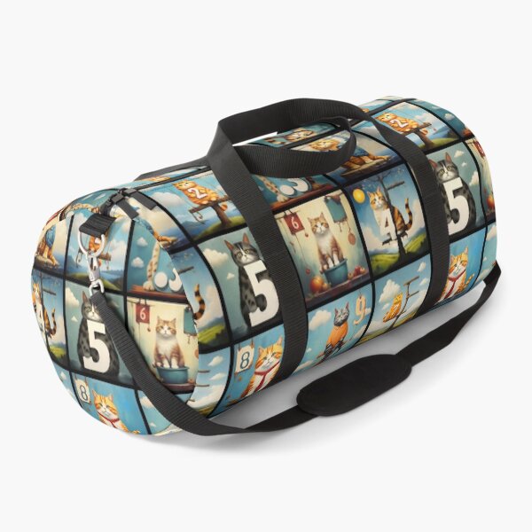 Item preview, Cats with Numbers | Numerals | Cat Illustration | Cat Art designed and sold by UnhingedBird.