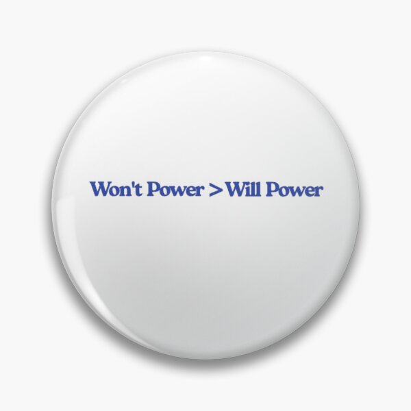 Item preview, Where there is a won't there is a way designed and sold by BrokenHumourCo.