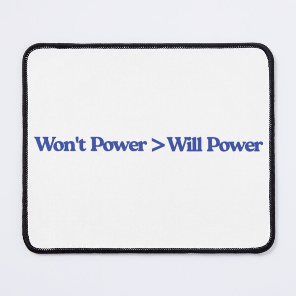 Item preview, Where there is a won't there is a way designed and sold by BrokenHumourCo.