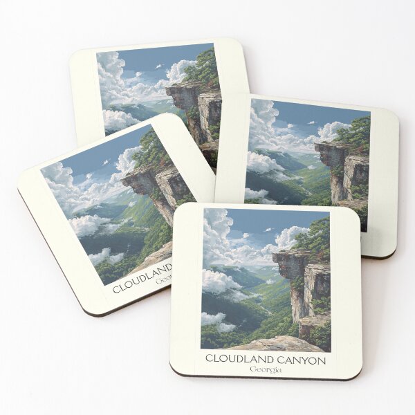 Item preview, Cloudland Canyon Georgia State Park Art Print designed and sold by TuncGK.