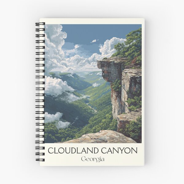 Item preview, Cloudland Canyon Georgia State Park Art Print designed and sold by TuncGK.