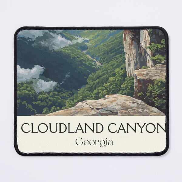 Item preview, Cloudland Canyon Georgia State Park Art Print designed and sold by TuncGK.