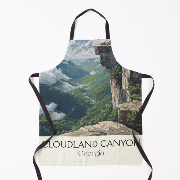 Item preview, Cloudland Canyon Georgia State Park Art Print designed and sold by TuncGK.