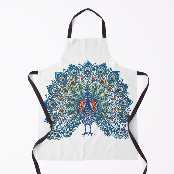 Item preview, Teal Peacock Mandala – Fusion of Folk and Boho Polish Art Turkusowy Paw Mandala – Połączenie Sztuki Ludowej i Boho designed and sold by AmberWit.