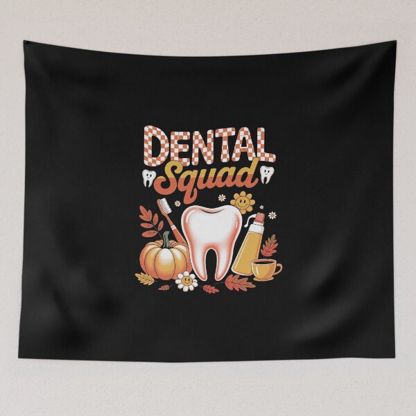 Item preview, autumn dental squad designed and sold by jkrphoto.