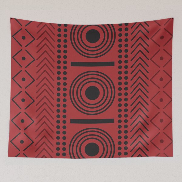 Item preview, African textile pattern - Bogolan designed and sold by Wolagno.