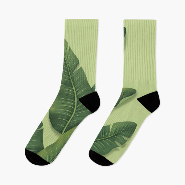 Item preview, Tropical Banana Leaf Foliage Art designed and sold by MA DESIGNS.