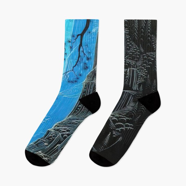 Item preview, Cliffs Ascending By Eyvind Earle designed and sold by Jemychte.