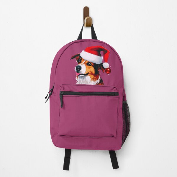 Item preview, Dog in a Santa Hat designed and sold by Zofia Sosnecka.