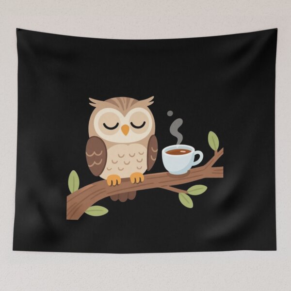 Item preview, Owl Be in Bed by Nine (Probably) designed and sold by Aetheriswork.