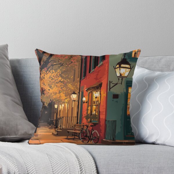 Item preview, Decatur Georgia Historic Square Art Print designed and sold by TuncGK.