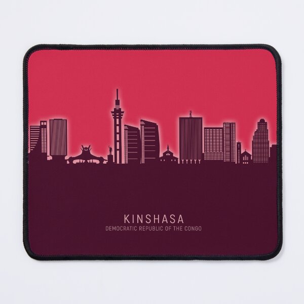 Item preview, Kinshasa Democratic Republic of the Congo Skyline designed and sold by ArtPrints.