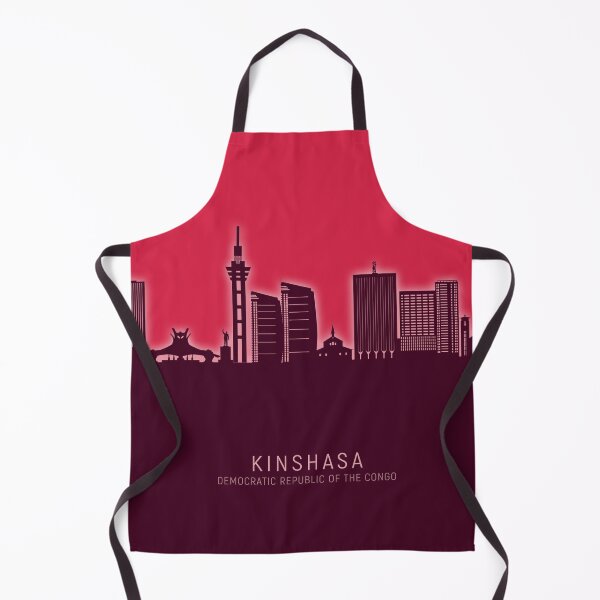 Item preview, Kinshasa Democratic Republic of the Congo Skyline designed and sold by ArtPrints.