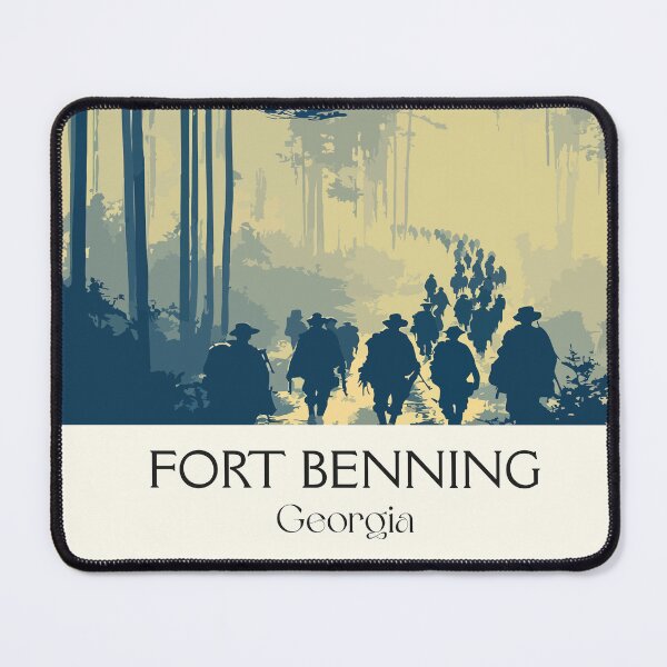 Item preview, Fort Benning Georgia Art Print designed and sold by TuncGK.