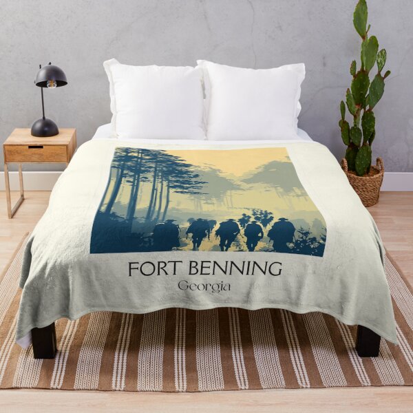 Item preview, Fort Benning Georgia Art Print designed and sold by TuncGK.