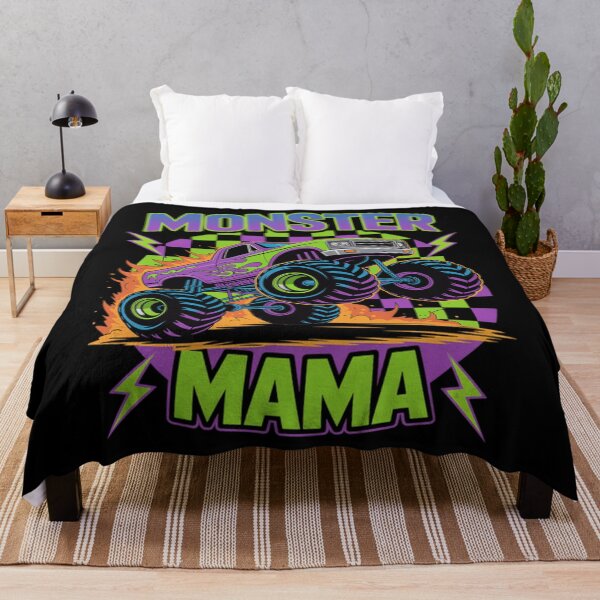 Item preview, Monster Truck Mama Of The Birthday Family Matching designed and sold by SlogariArt.