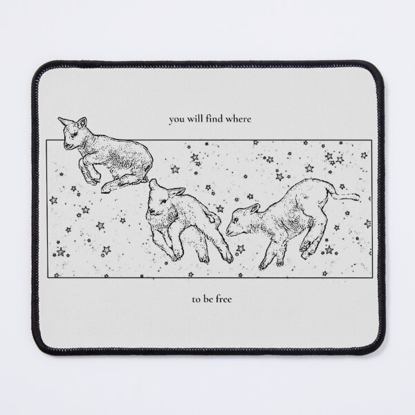 Item preview, You Will Find Where to Be Free – Dreamcore Sheep Illustration designed and sold by Ani.