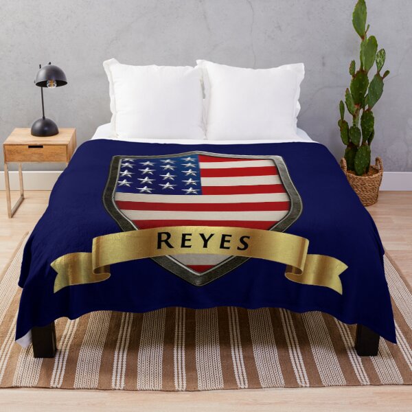 Item preview, Reyes Family USA Shield, Stars & Stripes Pride Crest designed and sold by Highlandkings.