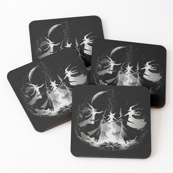 Item preview, Witches dancing around the fire design art designed and sold by thewandswant.