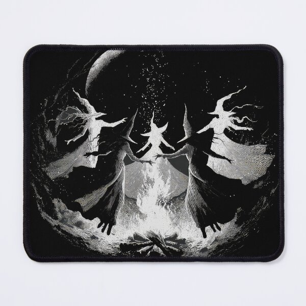Item preview, Witches dancing around the fire design art designed and sold by thewandswant.