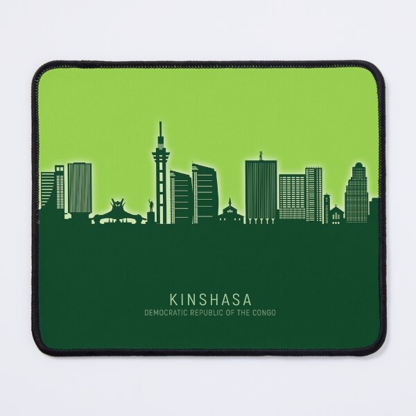 Aperçu de l'œuvre Kinshasa, République démocratique du Congo créée et vendue par ArtPrints.