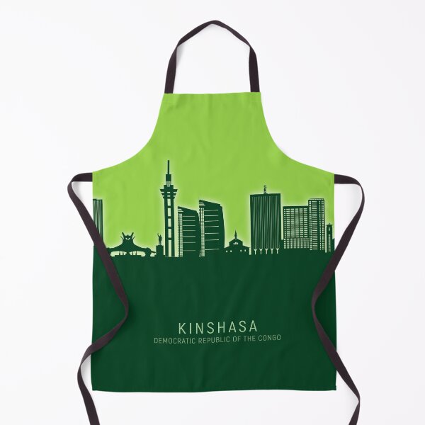 Item preview, Kinshasa Democratic Republic of the Congo Skyline designed and sold by ArtPrints.