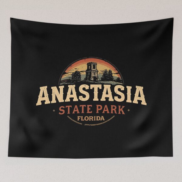 Item preview, Anastasia State Park - Florida  designed and sold by GoodOldVintage.