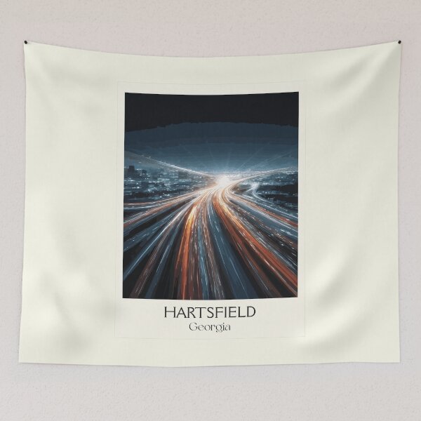 Item preview, Hartsfield-Jackson Atlanta Airport Art Print designed and sold by TuncGK.