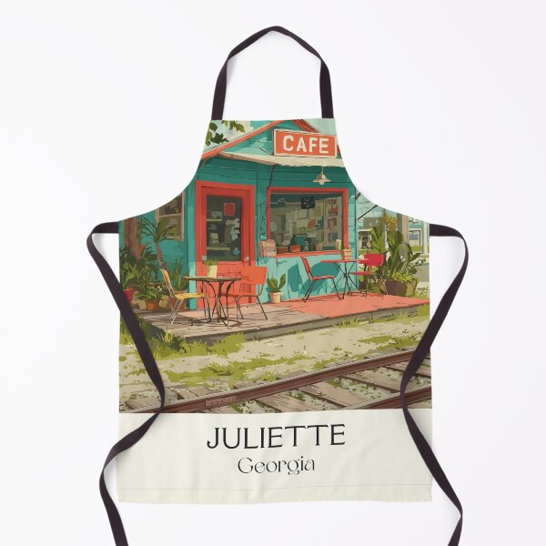 Item preview, Juliette Georgia Whistle Stop Cafe Art Print designed and sold by TuncGK.
