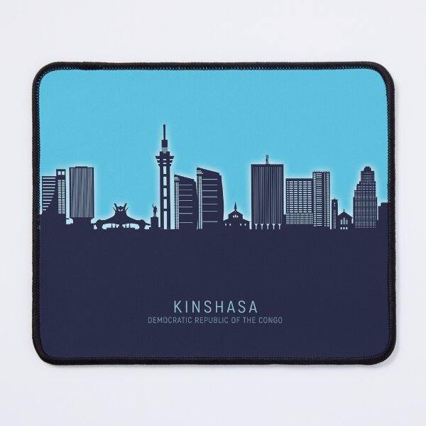 Item preview, Kinshasa Democratic Republic of the Congo Skyline designed and sold by ArtPrints.