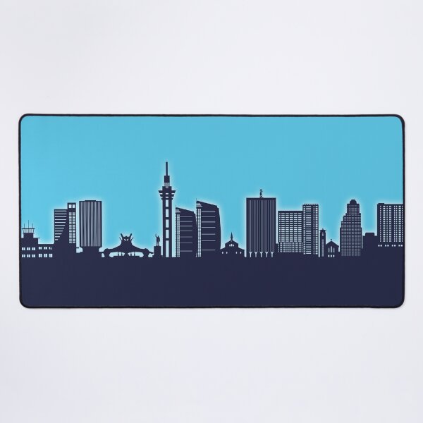 Item preview, Kinshasa Democratic Republic of the Congo Skyline designed and sold by ArtPrints.