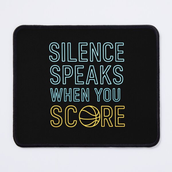 Item preview, Silence Speaks When You Score designed and sold by Bellassi.