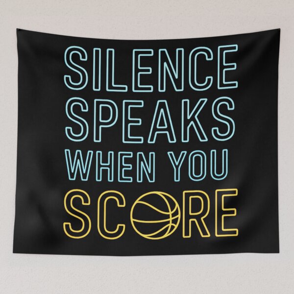 Item preview, Silence Speaks When You Score designed and sold by Bellassi.