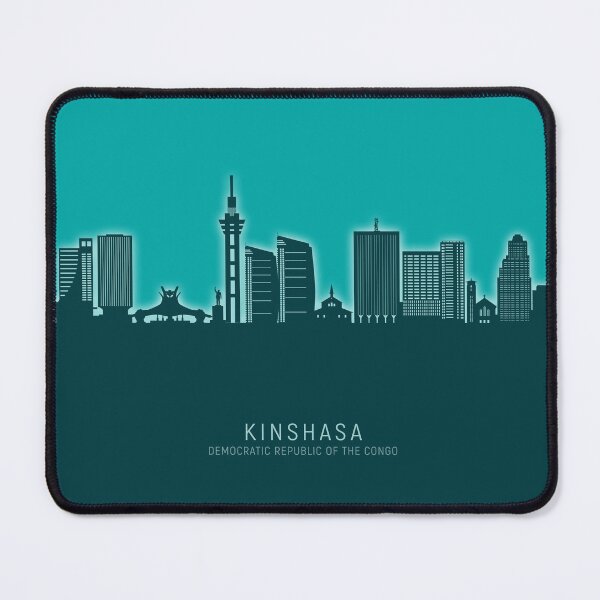Item preview, Kinshasa Democratic Republic of the Congo Skyline designed and sold by ArtPrints.