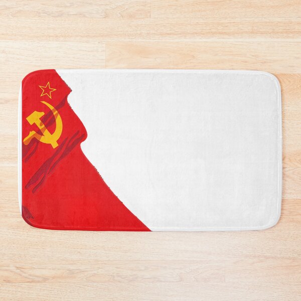 Item preview, USSR Flag Art Print | Soviet Union Hammer & Sickle Flag Poster - Cold War Era History Decor, Communist Symbolism Wall Art & Vintage Propaganda Design designed and sold by RevolutionToday.
