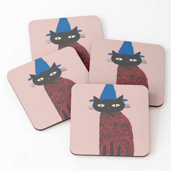 Item preview, Magical Black Witchy Cat designed and sold by bapupa.