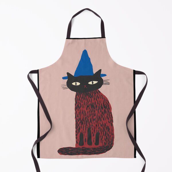 Item preview, Magical Black Witchy Cat designed and sold by bapupa.