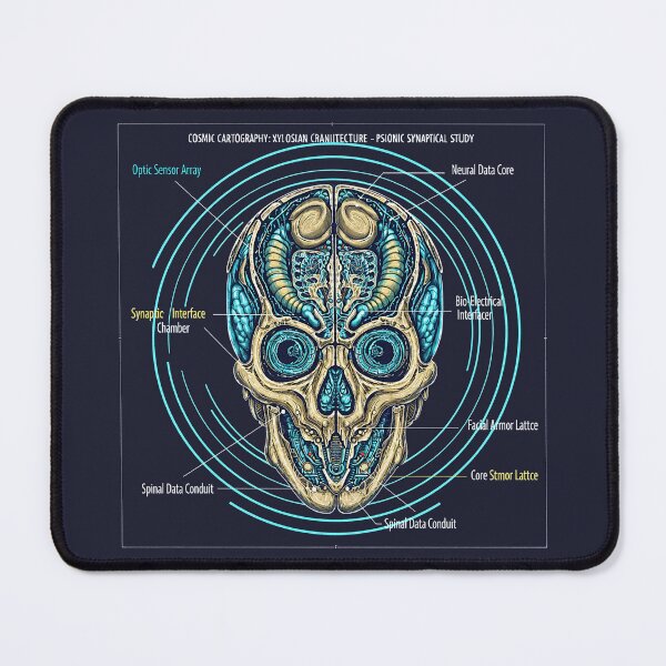 Item preview, Cosmic Cartography: Xylosian Craniitecture - Psionic Synaptical Study II designed and sold by Cosmic Cartography.